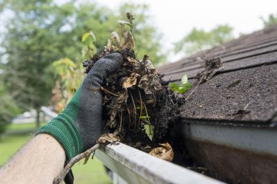 Post-Storm Gutter Cleaning